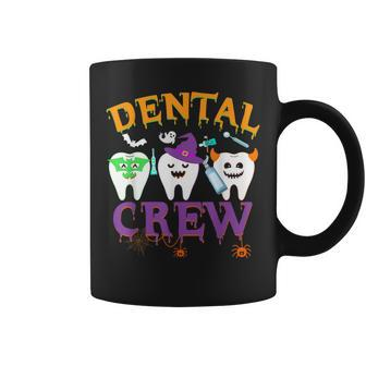 Dental Boo Crew Halloween Funny Dentist Assistant Coffee Mug - Seseable
