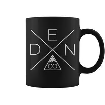 Denver Colorado Den Mountain Coffee Mug - Monsterry CA