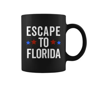Desantis Escape To Florida Cute Gift Meaningful Gift Coffee Mug - Monsterry DE
