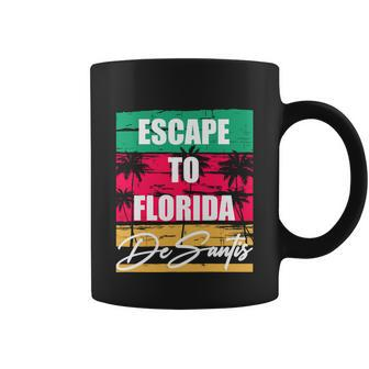 Desantis Escape To Florida Gift Coffee Mug - Monsterry