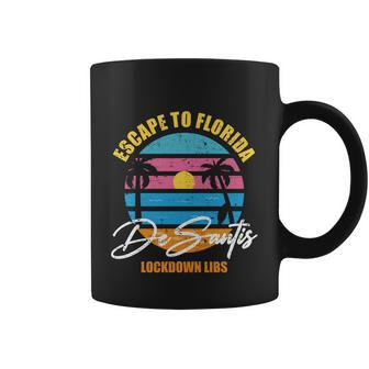 Desantis Escape To Florida Great Gift V3 Coffee Mug - Monsterry DE