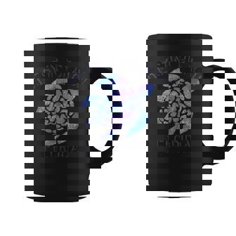 Destin Beach Fl Beach Design Tribal Turtle Gift Coffee Mug - Thegiftio