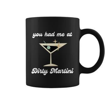 Dirty Martini Funny Cocktail Gin And Olives Bartender Gift Graphic Design Printed Casual Daily Basic Coffee Mug - Thegiftio UK