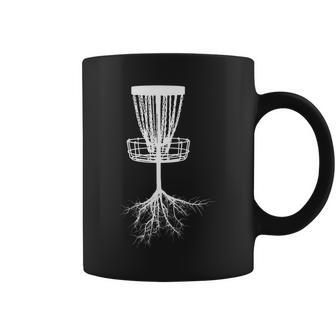 Disk Golf Tree Roots Funny Sports Tshirt Coffee Mug - Monsterry