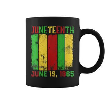 Distressed Junenth June 19Th 1865 Junenth Freedom Day Coffee Mug - Thegiftio UK