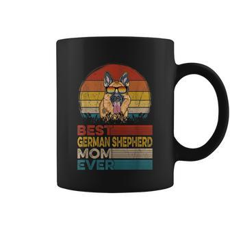 Dog Vintage Best German Shepherd Mom Ever Puppy Dog Mom Coffee Mug - Monsterry