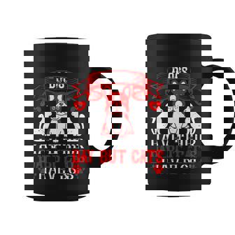 Dogs Have Their Day But Cats Have 365 Dogs Dad Gifts Coffee Mug - Thegiftio