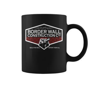 Donald Trump Border Wall Construction Tshirt Coffee Mug - Monsterry CA