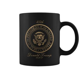 Donald Trump Gold Seal - 45Th President Tshirt Coffee Mug - Monsterry AU