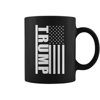 Donald Trump Simple Flag Tshirt Coffee Mug - Monsterry CA