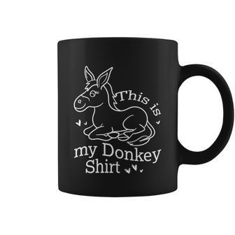 Donkey Funny Saying Cute Mule Farm Animal Gift Coffee Mug - Monsterry UK