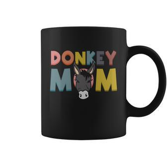 Donkey Mom Funny Mule Farm Animal Gift Coffee Mug - Monsterry UK
