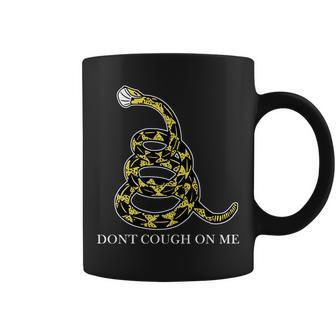 Dont Cough On Me Safety Awareness Graphic Design Printed Casual Daily Basic Coffee Mug - Thegiftio UK