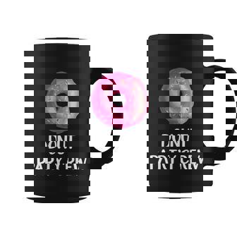 Donut Party Crew Funny Gift Donut Birthday Party Favors Coffee Mug - Monsterry