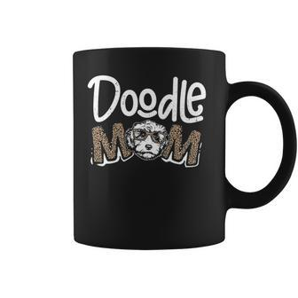 Doodle Mom Leopard Goldendoodle Mothers Day Mom Women Gifts Coffee Mug | Mazezy