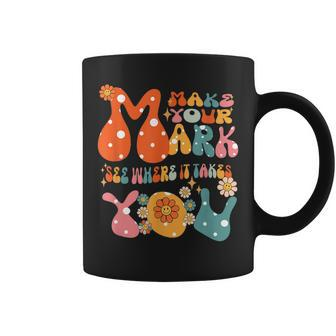 Dot Day Groovy The Dot Day Make Your Mark See Where It Takes Coffee Mug - Thegiftio UK