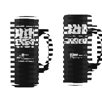 Drain Surgeon Plumbing Joke Costume Funny Plumber Coffee Mug - Thegiftio UK