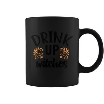 Drink Up Witches Halloween Quote Coffee Mug - Monsterry DE