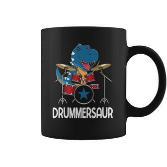 Drummersaur Percussionist Drummer For Kids Coffee Mug | Mazezy