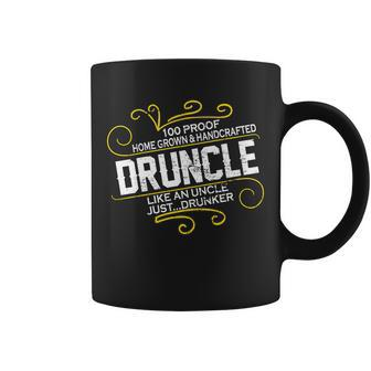 Druncle Like A Uncle Just Drunker Tshirt Coffee Mug - Monsterry DE