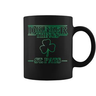 Drunker Things St Patricks Day T-Shirt Graphic Design Printed Casual Daily Basic Coffee Mug - Thegiftio UK