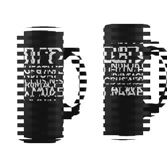 Due To Unfortunate Circumstances I Am Awake Tshirt Coffee Mug - Monsterry