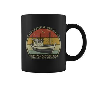 Dufresne And Redding Fishing Charters Vintage Fishing Boat Coffee Mug - Monsterry DE