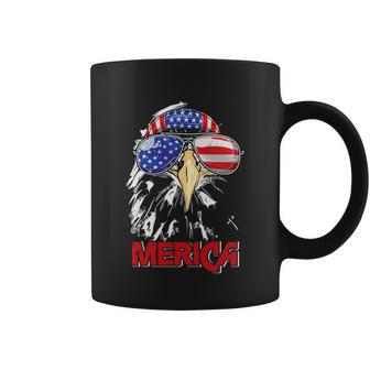 Eagle Mullet 4Th Of July Usa American Flag Merica Funny Gift Coffee Mug - Monsterry