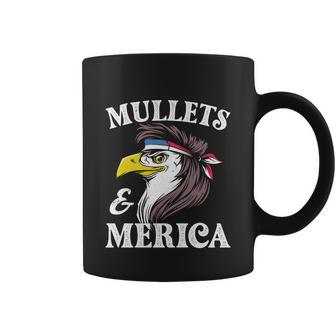 Eagle Mullet 4Th Of July Usa American Flag Merica Funny Great Gift Coffee Mug - Monsterry