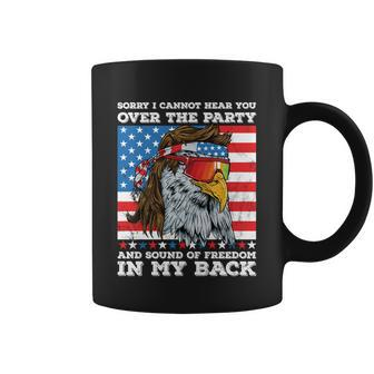 Eagle Mullet Sound Of Freedom Party In The Back 4Th Of July Gift V2 Coffee Mug - Monsterry CA