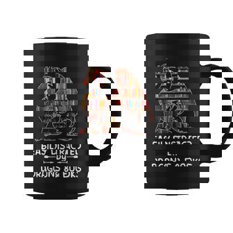 Easily Distracted By Dragon And Books Nerds Meaningful Gift Coffee Mug - Monsterry