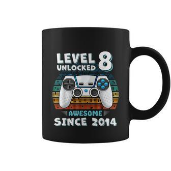 Eight 8Yr Bday Son Boy Funny Gamer 8Th 8 Years Old Birthday Coffee Mug - Monsterry