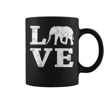 Elephant Love V2 Coffee Mug - Thegiftio UK