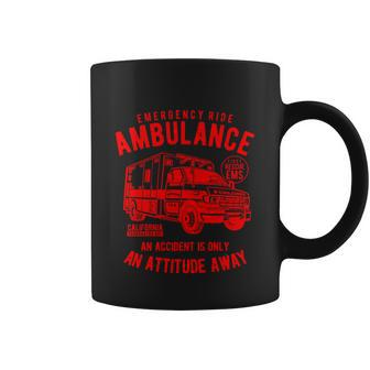Emergency Ride Ambulance Coffee Mug - Monsterry DE