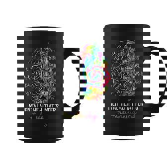 End The Stigma Mental Health Matters Mental Awareness Gift Coffee Mug - Thegiftio
