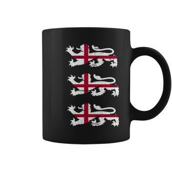 England Euro 21 English Lions Soccer Fan Flag Coffee Mug - Monsterry UK