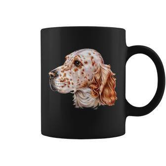 English Setter Dog Tshirt Coffee Mug - Monsterry UK