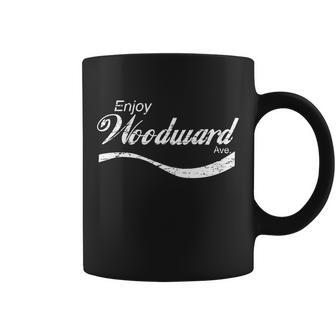Enjoy Woodward Ave Coffee Mug - Monsterry