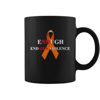 Enough End Gun Violence Awareness Day Wear Orange Gun Reform Now Graphic Design Printed Casual Daily Basic V6 Coffee Mug - Thegiftio UK