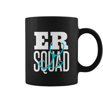Er Squad Emergency Squad Emergency Funny Nurse Er Nurse Graphic Design Printed Casual Daily Basic Coffee Mug - Thegiftio UK