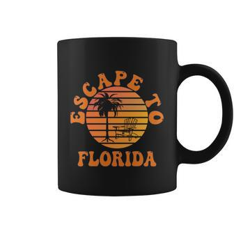 Escape To Florida Desantis Cool Gift Coffee Mug - Monsterry DE