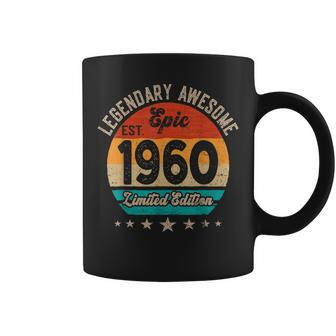 Est 1960 Limited Edition 62Nd Birthday Gifts 62 Year Old Coffee Mug - Thegiftio UK