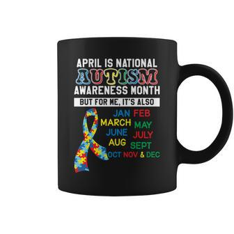 Every Month Is Autism Month Coffee Mug - Monsterry