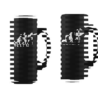 Evolution Of Karate Tshirt Coffee Mug - Monsterry