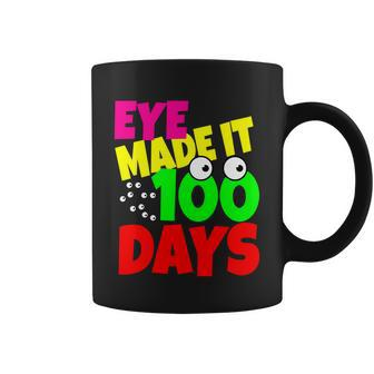 Eye Made It 100 Days Of School Graphic Design Printed Casual Daily Basic Coffee Mug