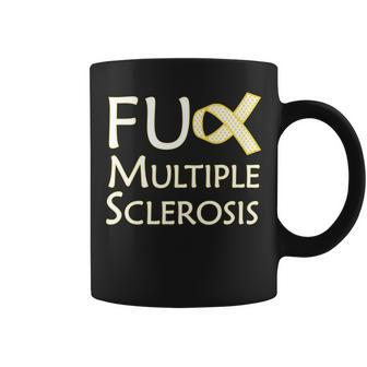F Multiple Sclerosis Tshirt Coffee Mug - Monsterry