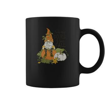 Fall Gnomes Oh My Gourd I Love Fall Coffee Mug