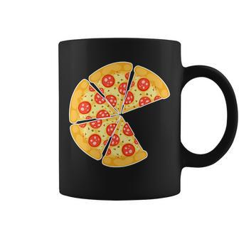 Family Matching Pizza With Missing Slice Parents Tshirt Coffee Mug - Monsterry CA