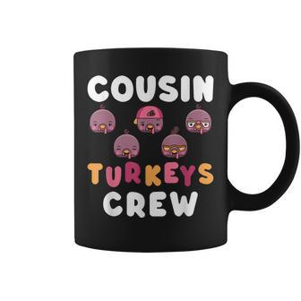 Family Reunion Kids Cousin Thanksgiving Turkey Crew Coffee Mug - Thegiftio UK