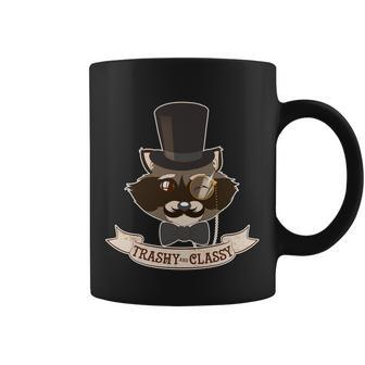 Fancy Trashy Classy Raccoon Graphic Design Printed Casual Daily Basic Coffee Mug - Thegiftio UK
